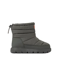 Hunter Cuddle Lug Sole Insulated Waterproof Snow Bootie - Little Kid / Big Kid - Dark Green