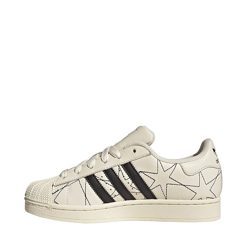 Womens adidas Superstar II Athletic Shoe - Cream White / Core Black