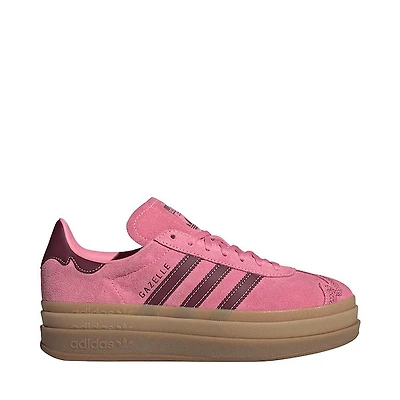 Womens adidas Gazelle Bold Athletic Shoe - Shadow Red / Pink Spark