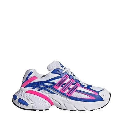 Womens adidas Adistar Cushion XLG 2.0 Athletic Shoe - Cloud White / Lucid Pink Blue