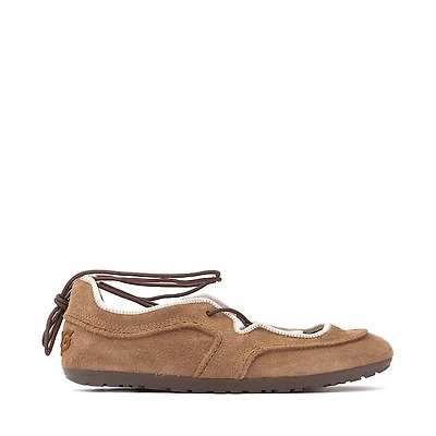 Womens UGG® Quill Ballet Sneaker - Chestnut / Sand