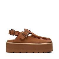 Womens Clarks Meare Easy Elevated Sandal - Tan