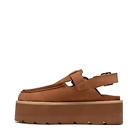 Womens Clarks Meare Easy Elevated Sandal - Tan