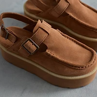 Womens Clarks Meare Easy Elevated Sandal - Tan