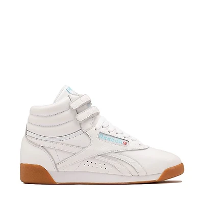 Womens Reebok Freestyle Hi Athletic Shoe - White / Gum