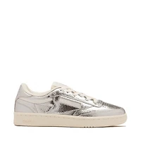 Womens Reebok Club C 85 Athletic Shoe - Metallic Silver / Chalk