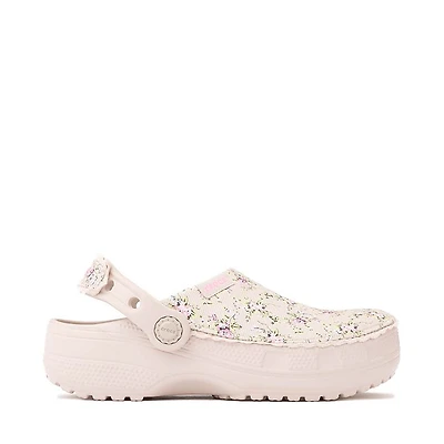 Crocs Classic Crafted Ditsy Floral Clog - Cocoa Créme
