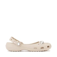 Womens Crocs Classic Pearls Ballet Flat - Frappe