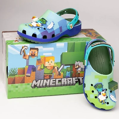Minecraft x Crocs Chicken Jockey Classic Clog - Little Kid / Big Multicolor