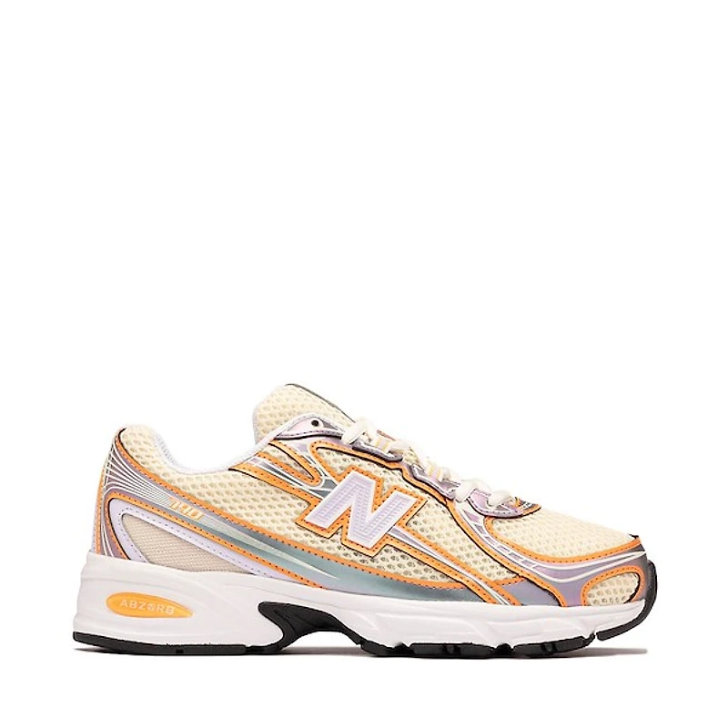New Balance 740 Athletic Shoe - Calcium / Bright Lavender