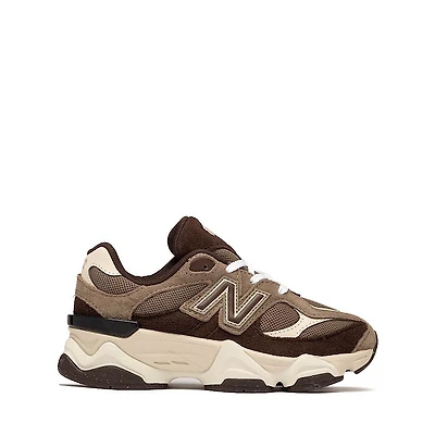 New Balance 9060 Athletic Shoe - Little Kid Thunder Brown / Black Coffee