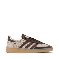 Womens adidas Handball Spezial Athletic Shoe - Cream White / Dark Brown Gold Metallic