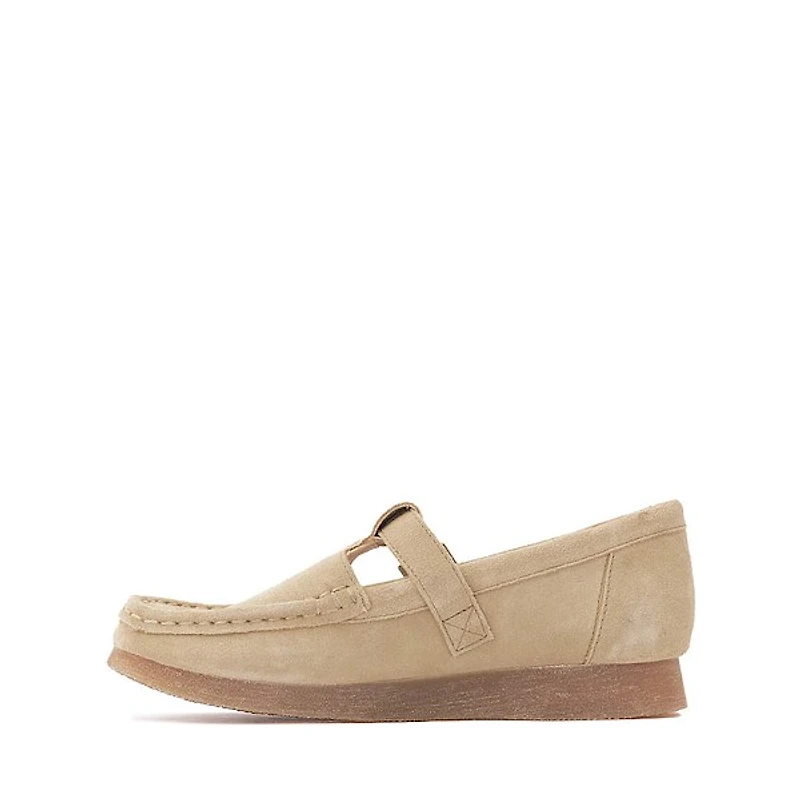 Clarks Wallabee Evo T-Bar Mocassin - Big Kid