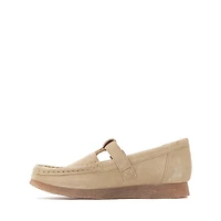 Clarks Wallabee Evo T-Bar Mocassin - Big Kid
