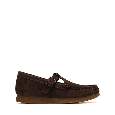 Clarks Wallabee Evo T-Bar Mocassin - Big Kid