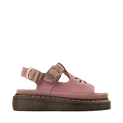 Womens Dr. Martens Dunnet Flower Sandal - Dusty Rose Pink
