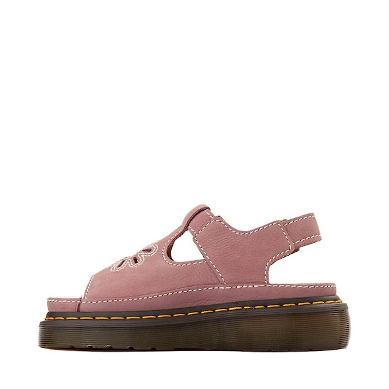 Womens Dr. Martens Dunnet Flower Sandal - Dusty Rose Pink