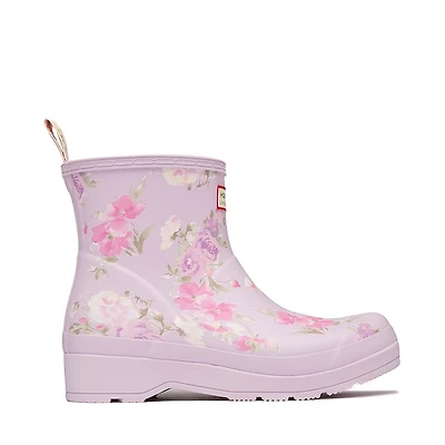 Womens Hunter x LoveShackFancy Play&trade Short Rain Boot - Happy Thoughts