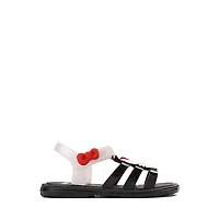 Mini Melissa x Hello Kitty® & Friends Hip Sandal - Toddler - Black / White