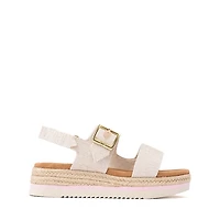 TOMS Giana Platform Sandal - Little Kid / Big Natural