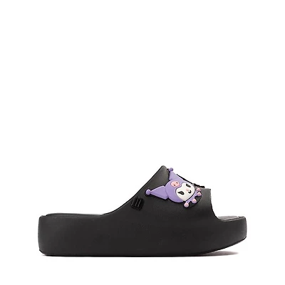 Mini Melissa + Hello Kitty® & Friends Free Platform Slide Sandal - Little Kid / Big Kid - Black