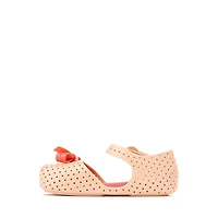 Mini Melissa Pop Flat - Toddler / Little Kid Beige Red