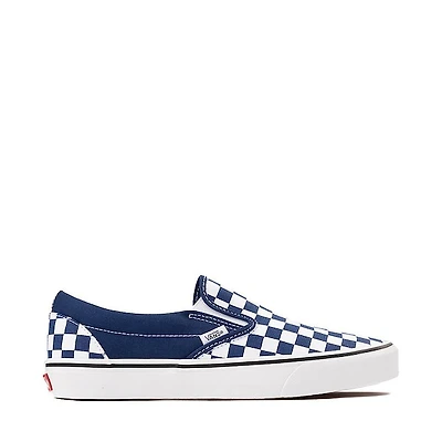 Vans Slip-On Checkerboard Skate Shoe - Deep Indigo