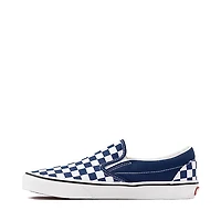 Vans Slip-On Checkerboard Skate Shoe - Deep Indigo