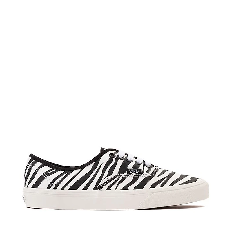 Vans Authentic Animalier Skate Shoe - Zebra
