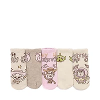 Toy Story Gripper Crew Socks 5 Pack - Toddler - Multicolor