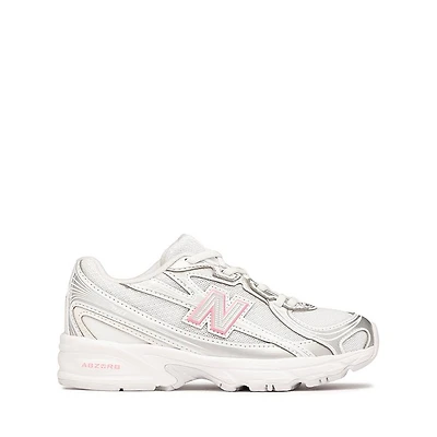 New Balance 740 Athletic Shoe - Little Kid - Silver Metallic / Signal Pink