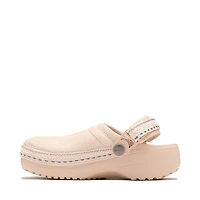 Crocs Crafted Vegan Suede Stitch Clog - Little Kid Quartz