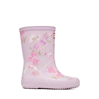 Hunter x LoveShackFancy First Classic Rain Boot - Toddler / Little Kid Happy Thoughts
