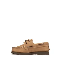 Sperry Authentic Original Hook & Loop Boat Shoe - Baby / Toddler Tan