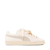 Womens PUMA Suede Bloom Athletic Shoe - Frosted Ivory / Silver Fog