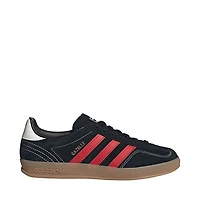Mens adidas Gazelle Indoor Athletic Shoe - Core Black / Better Scarlet Gum
