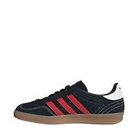 Mens adidas Gazelle Indoor Athletic Shoe - Core Black / Better Scarlet Gum