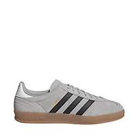 Mens adidas Gazelle Indoor Athletic Shoe - Grey Two / Core Black Gum