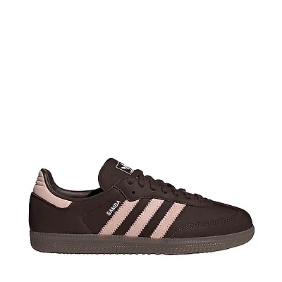 Womens adidas Samba OG Athletic Shoe - Aurora Coffee / Sandy Pink Cloud White