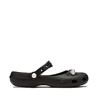 Womens Crocs Classic Pearls Ballet Flat - Black