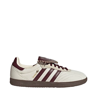 Womens adidas Samba LT Athletic Shoe - Cream White / Maroon Gold Metallic