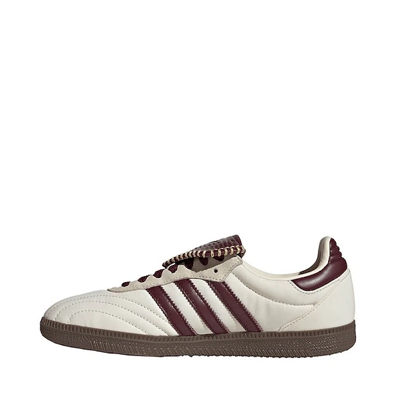 Womens adidas Samba LT Athletic Shoe - Cream White / Maroon Gold Metallic