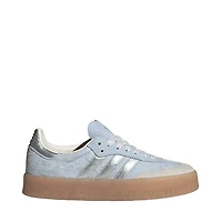 Womens adidas x Liberty London Sambae Athletic Shoe - Crystal Sky / Silver Metallic Chalk Pearl