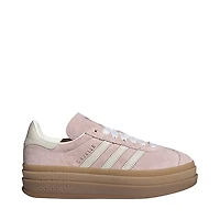 Womens adidas Gazelle Bold Athletic Shoe - Sandy Pink / Off White Copper Metallic
