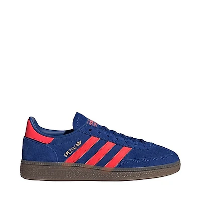 Womens adidas Handball Spezial Athletic Shoe - Collegiate Royal / Solar Red Gold Metallic