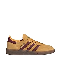Womens adidas Handball Spezial Athletic Shoe - Preloved Yellow / Shadow Red Gold Metallic
