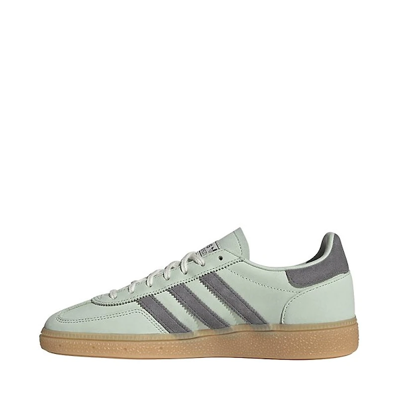 Womens adidas Handball Spezial Athletic Shoe - Linen Green / Grey Four Off White