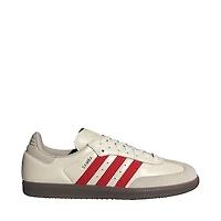 Mens adidas Samba OG Athletic Shoe - Off White / Better Scarlet Gum