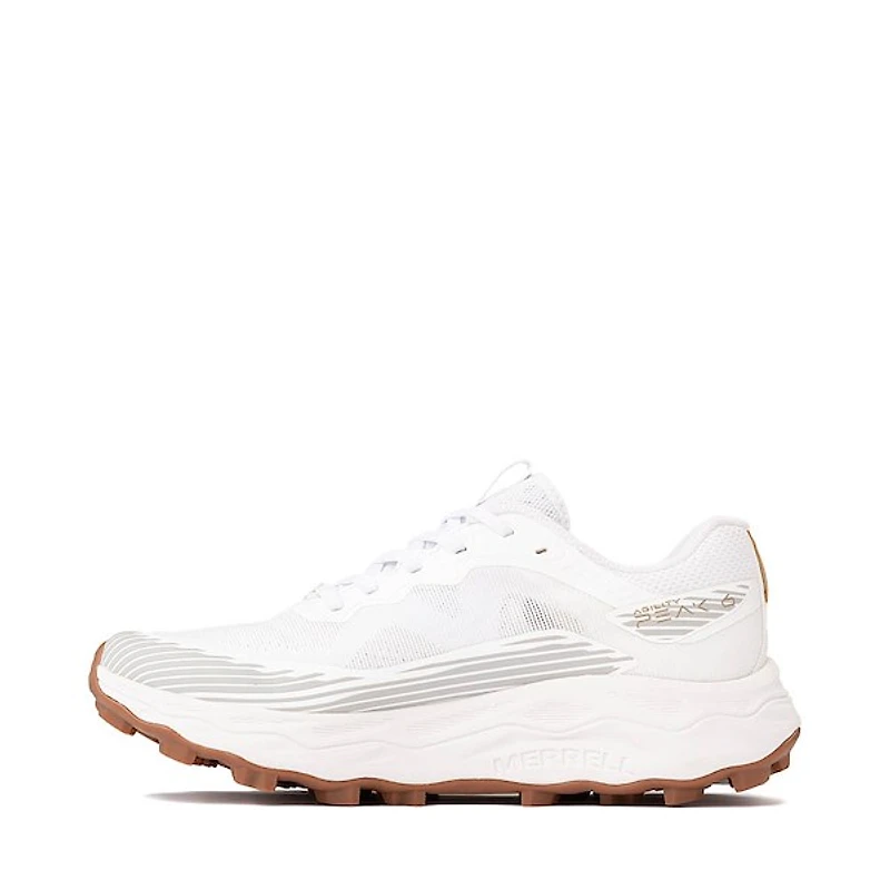 Womens Merrell Agility Peak 6 Running Shoe - White