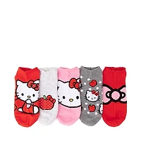 Womens Hello Kitty® No Show Socks 5 Pack - Multicolor